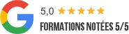 Formation IA notée 5/5 sur Google